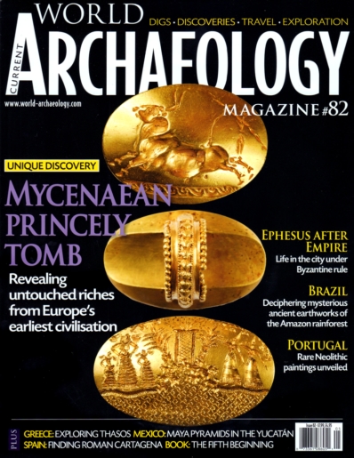 Current World Archaeology April 01, 2017 Issue Cover