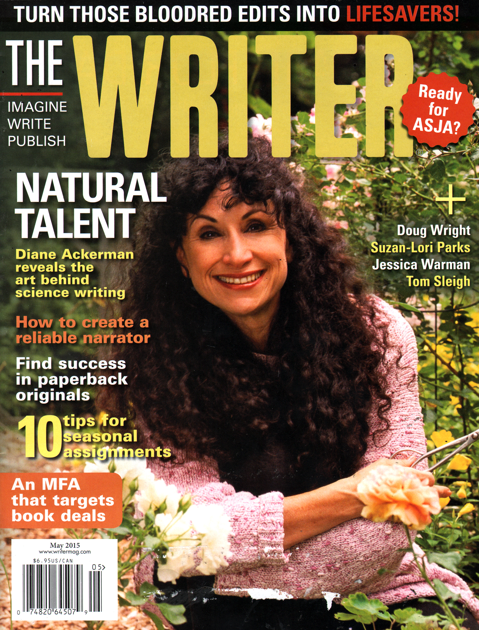 The-Writer May 01, 2015 Issue Cover