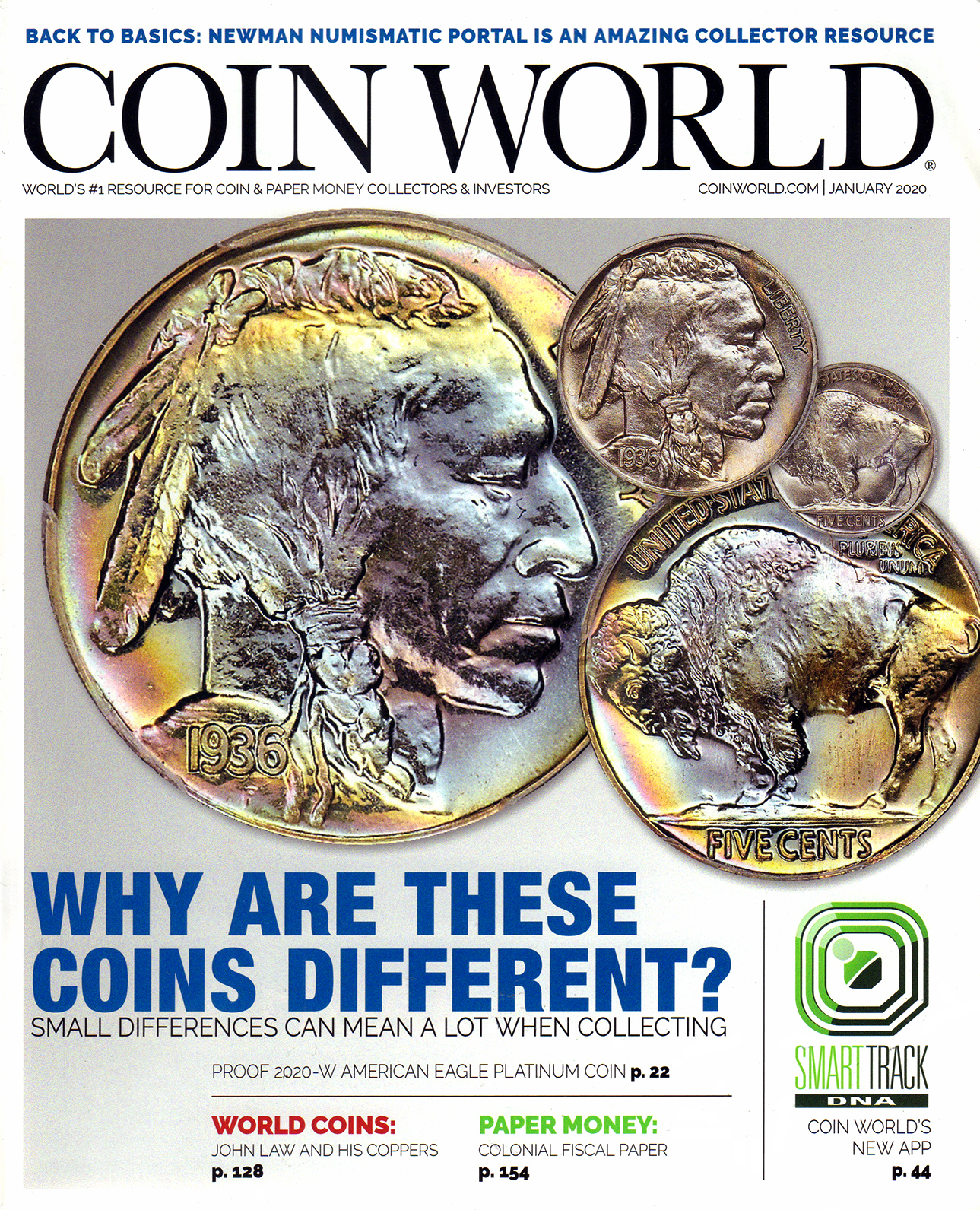 Coin-World-Weekly January 01, 2020 Issue Cover