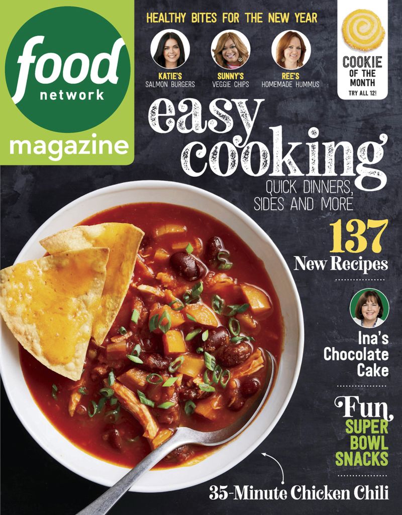 Food-Network January 01, 2019 Issue Cover