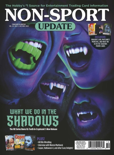 Non-Sport Update October 01, 2023 Issue Cover