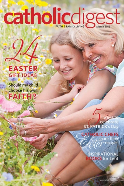 Catholic Digest March 01, 2015 Issue Cover