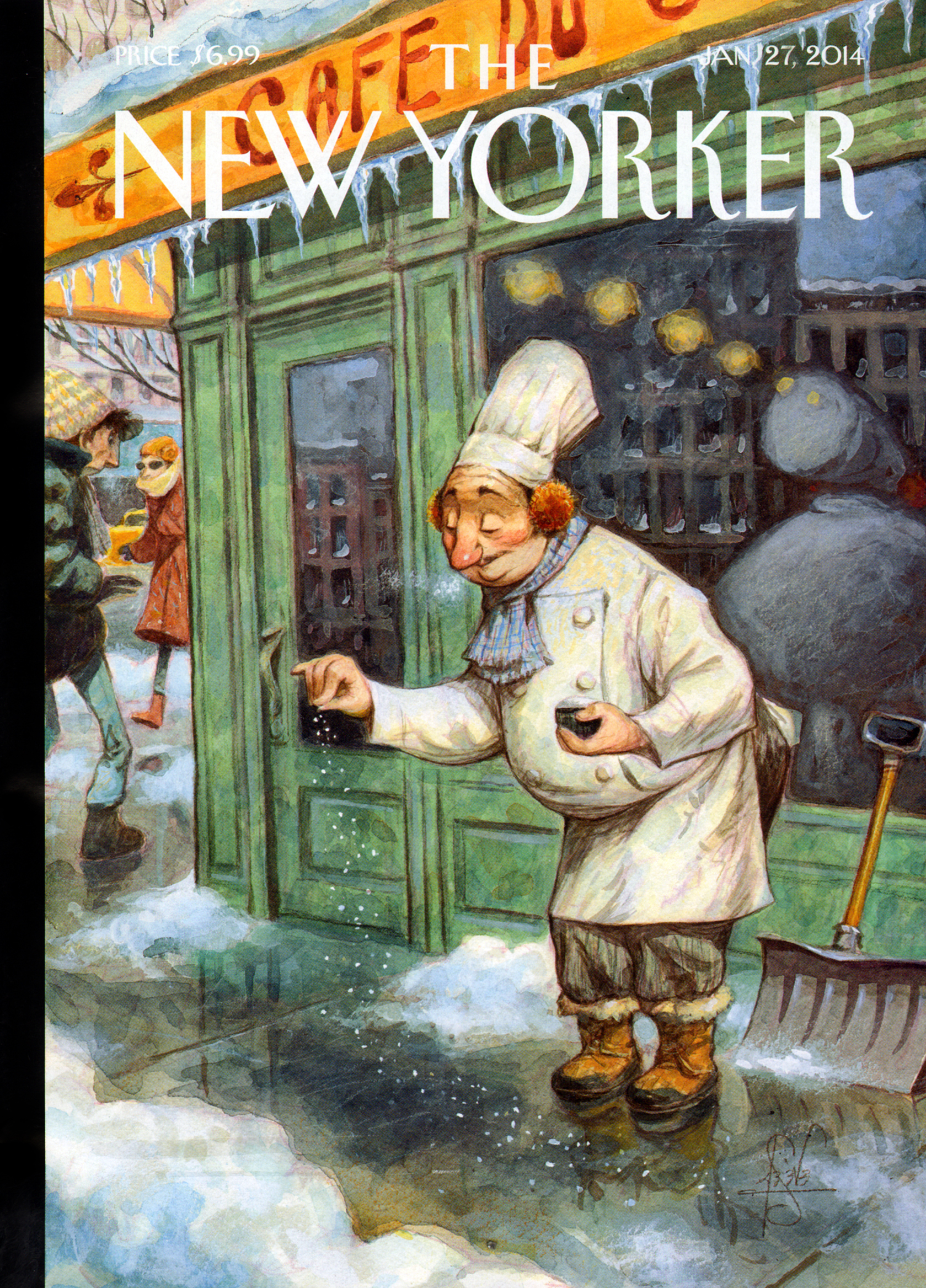 The-New-Yorker January 27, 2014 Issue Cover