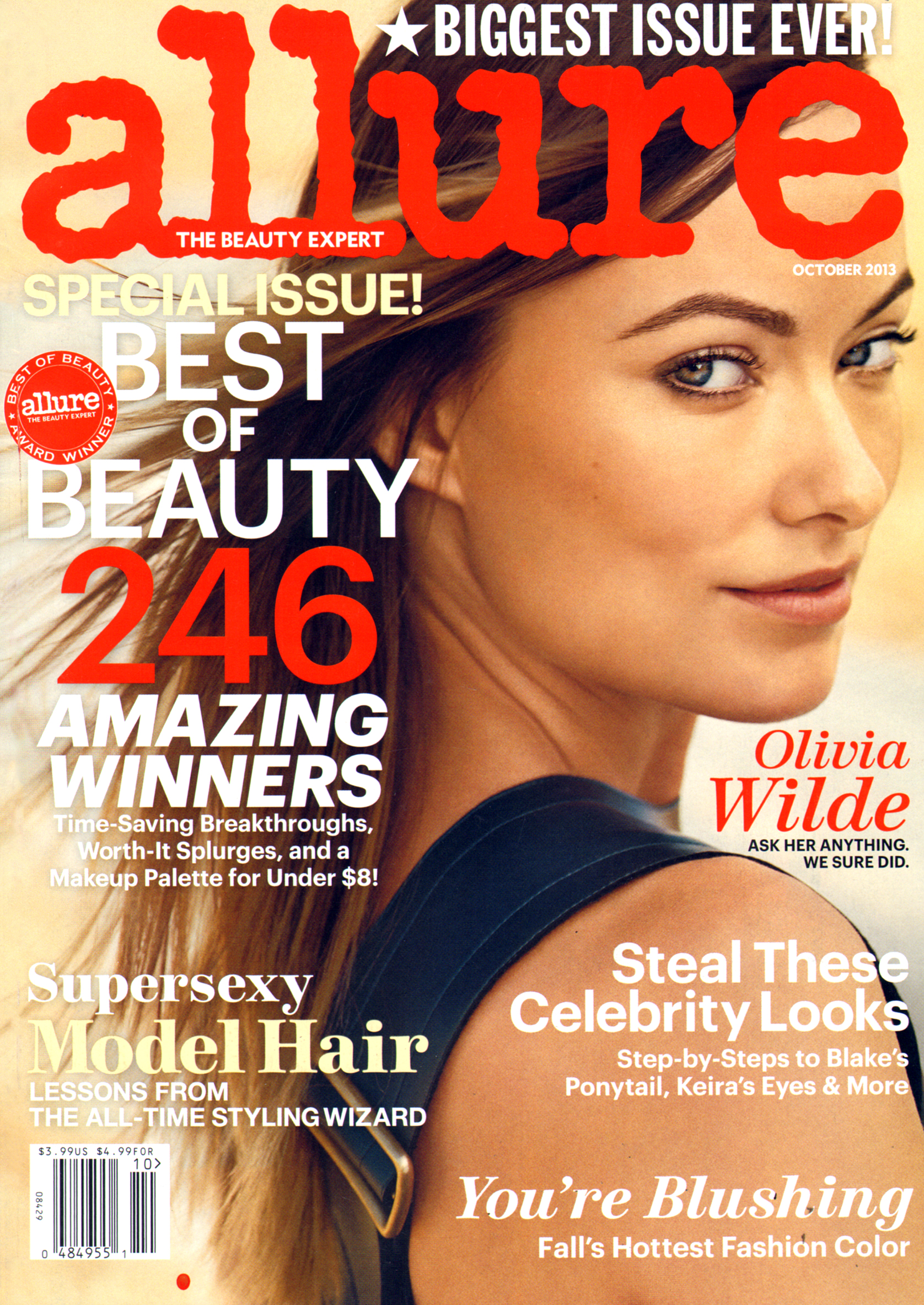 Allure October 01, 2013 Issue Cover