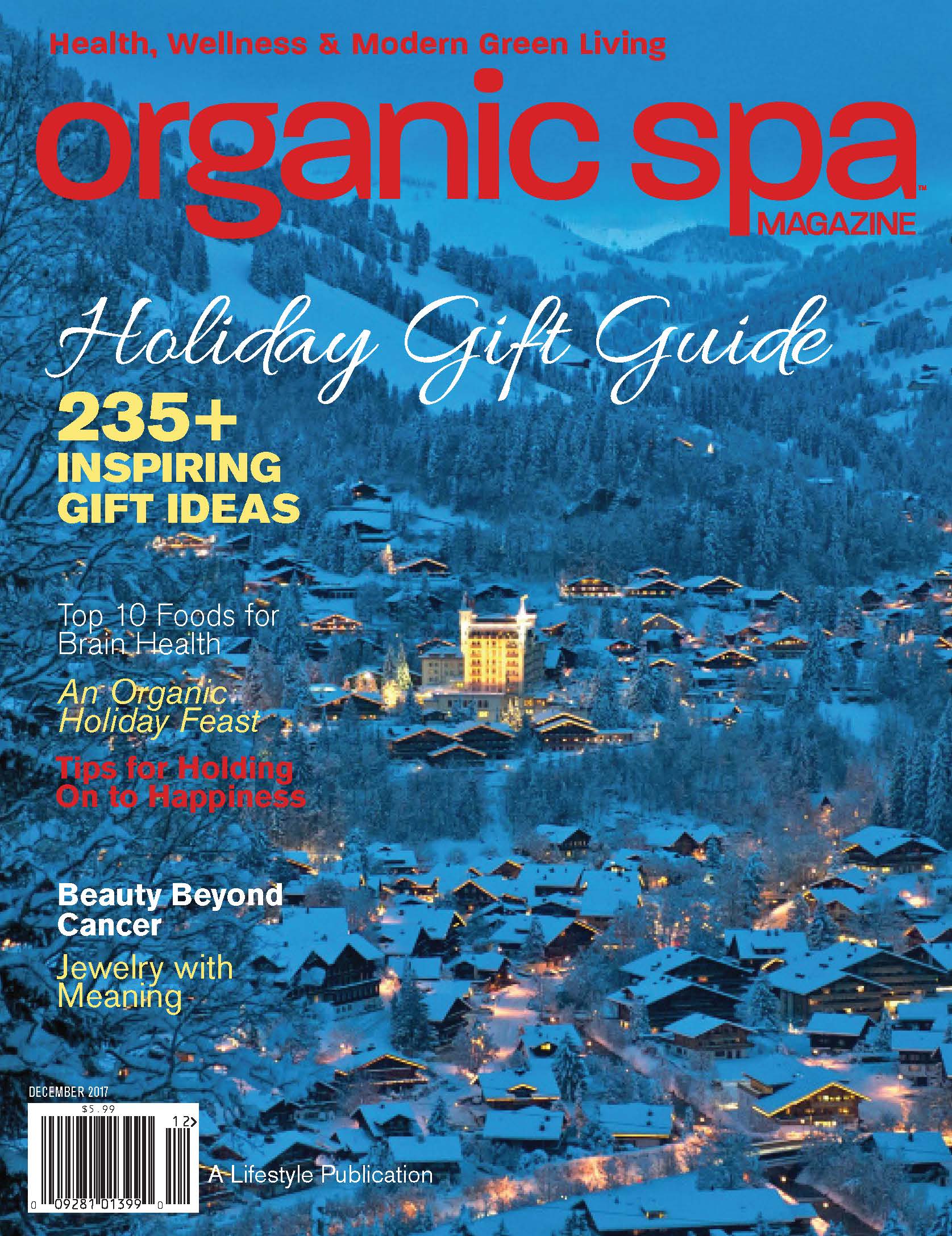 Organic-Spa December 01, 2017 Issue Cover