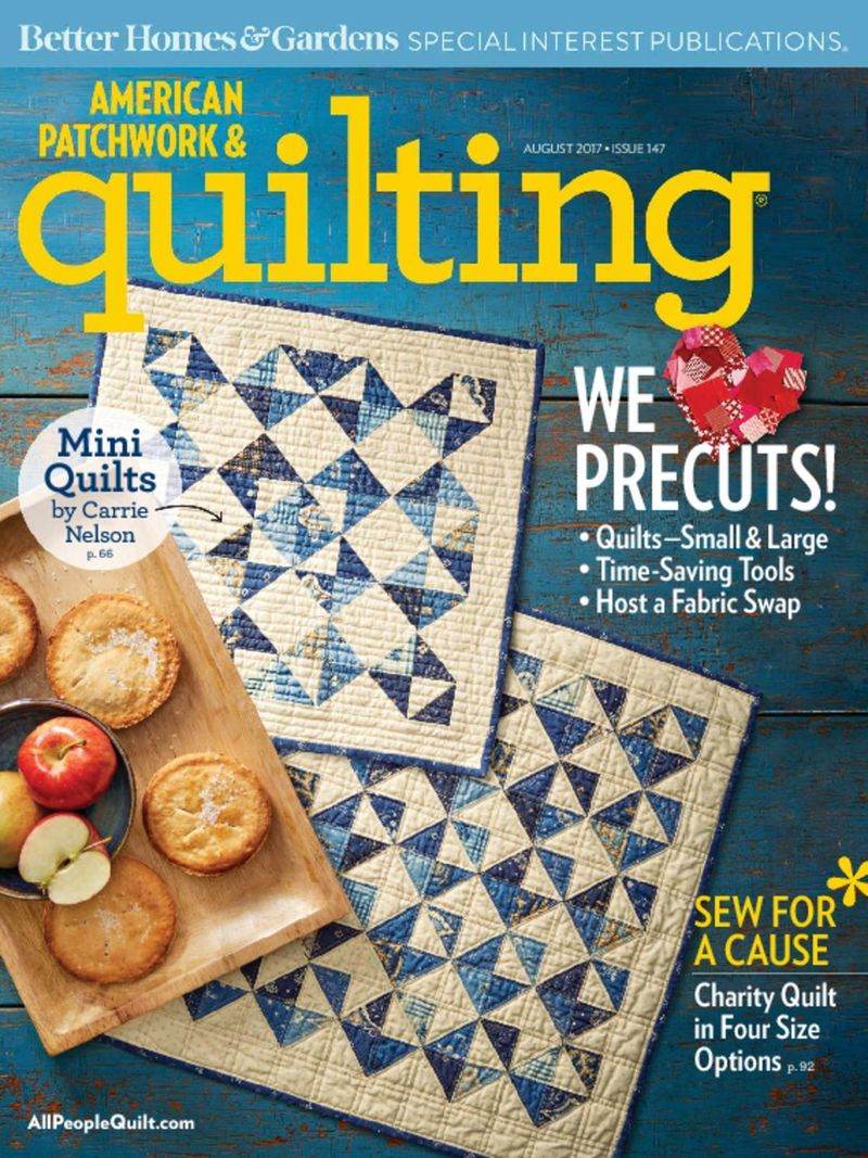 american-patchwork-and-quilting August 01, 2017 Issue Cover