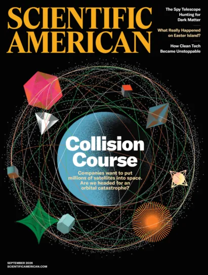 Scientific American September 01, 2026 Issue Cover