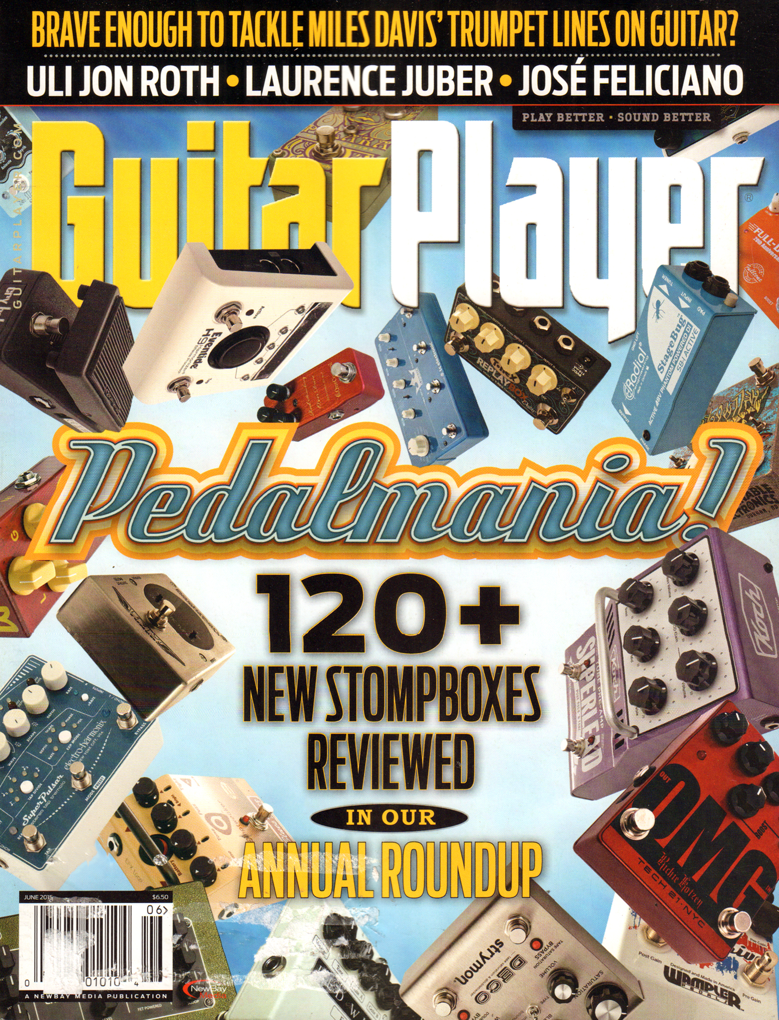 Guitar-Player June 01, 2015 Issue Cover