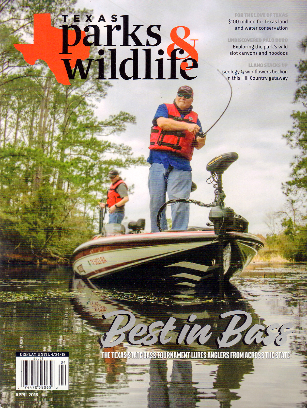 Texas-Parks-and-Wildlife April 01, 2018 Issue Cover