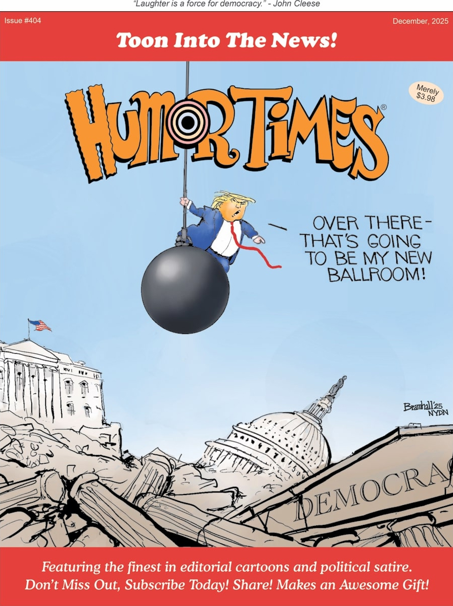 Humor-Times December 01, 2025 Issue Cover