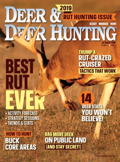 Deer & Deer Hunting October 01, 2019 Issue Cover