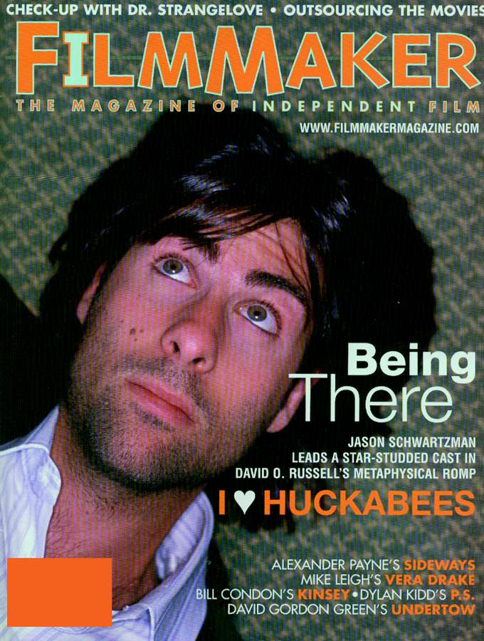 Filmmaker-The-Magazine-Of-Independent-Film November 01, 2004 Issue Cover