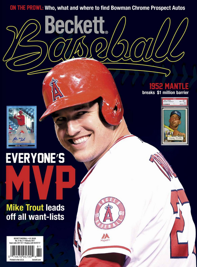 Beckett-Baseball February 01, 2017 Issue Cover