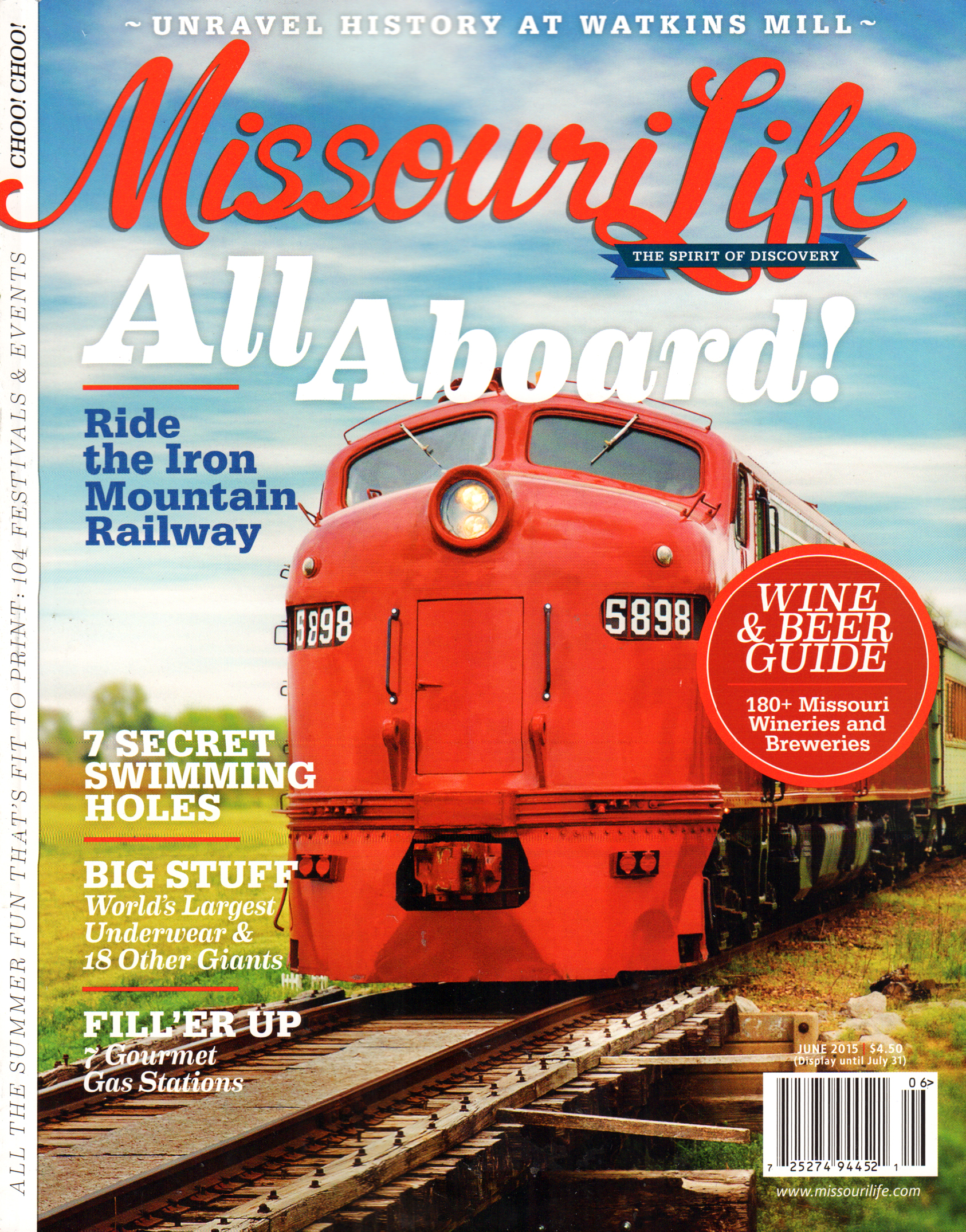 Missouri-Life June 01, 2015 Issue Cover