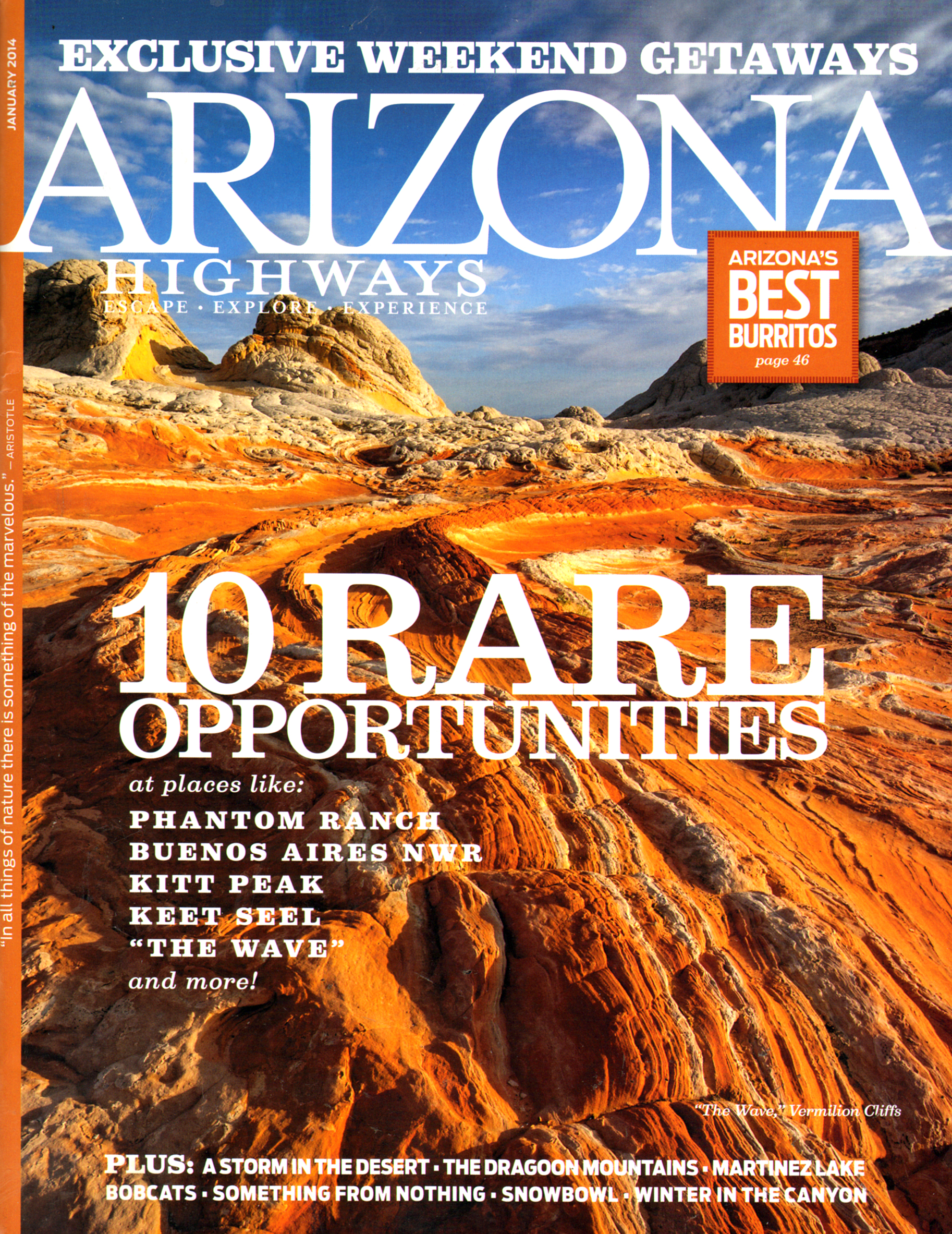 Arizona-Highways January 01, 2014 Issue Cover