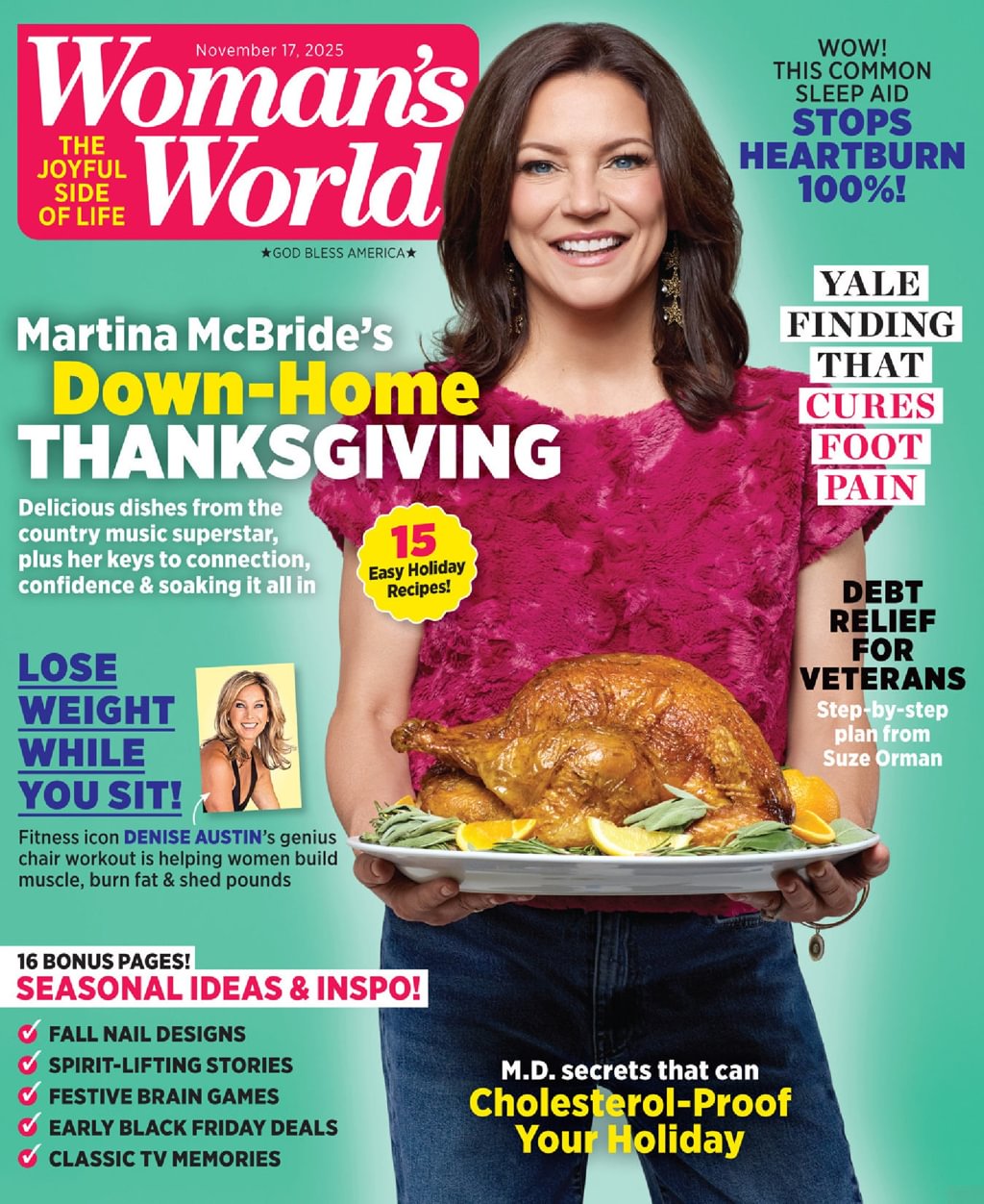 Woman's World November 17, 2025 Issue Cover