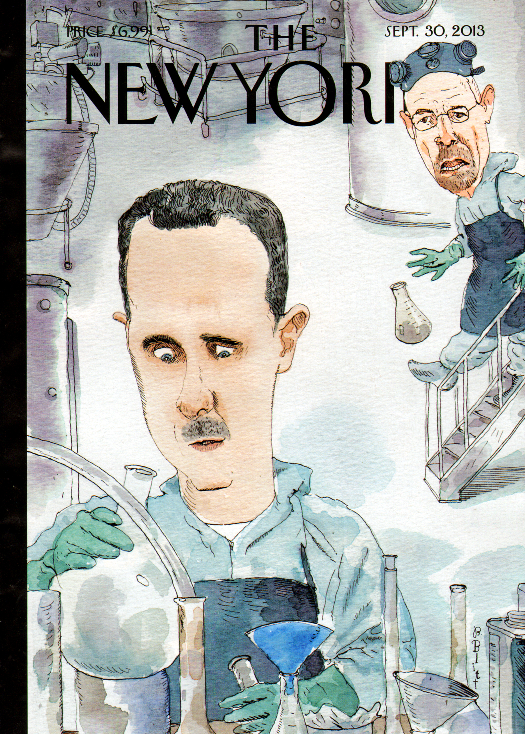 The-New-Yorker September 30, 2013 Issue Cover