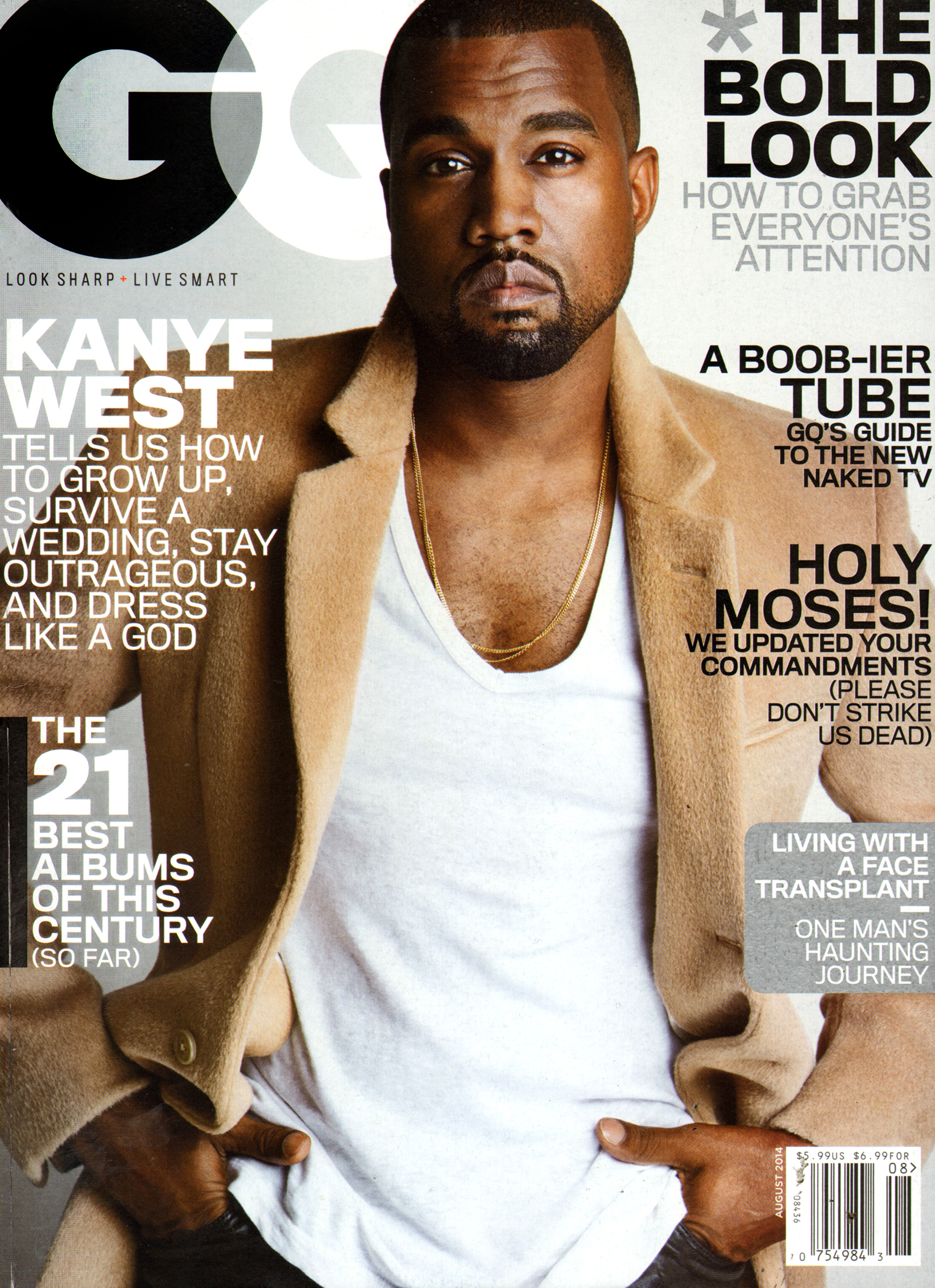 Gentlemens-Quarterly---GQ August 01, 2014 Issue Cover