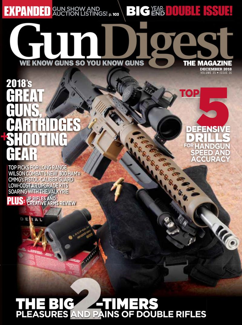 Gun-Digest December 01, 2018 Issue Cover
