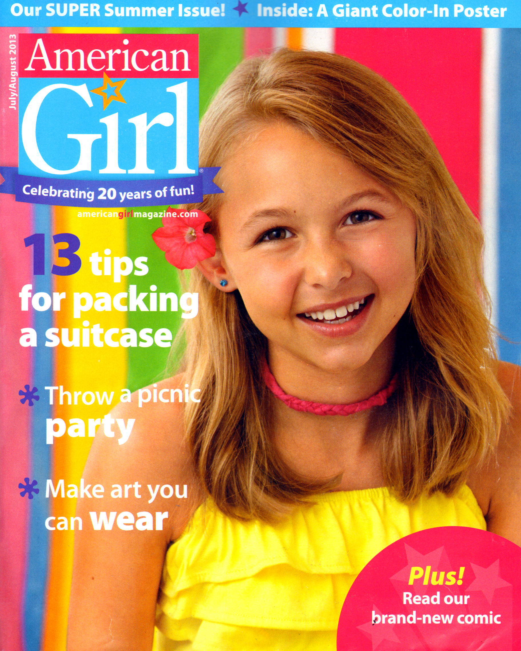 American-Girl July 01, 2013 Issue Cover