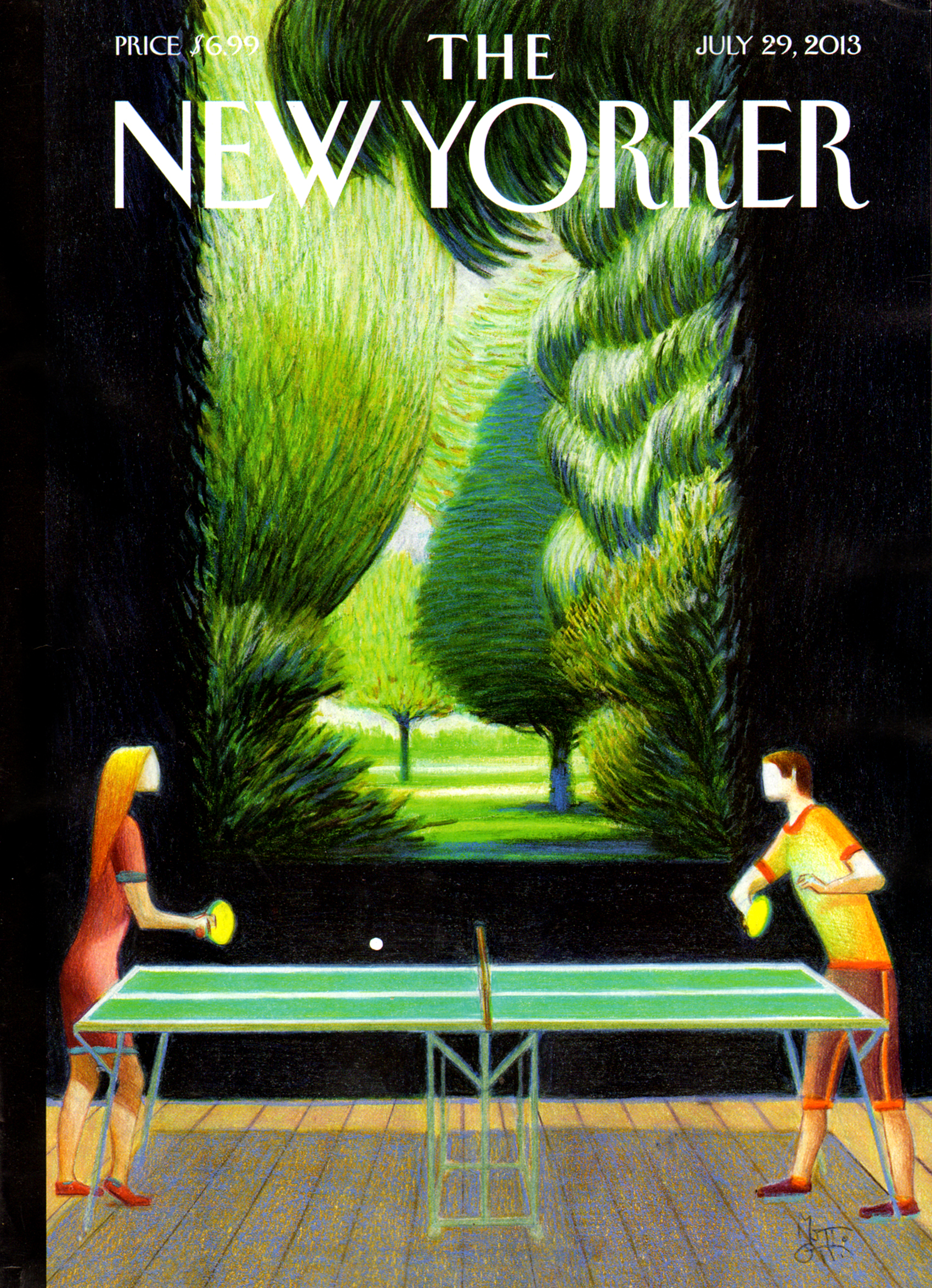 The-New-Yorker July 29, 2013 Issue Cover