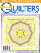 Quilters-Newsletter April 01, 2014 Issue Cover