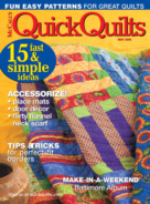 Quick-and-Easy-Quilts July 01, 2007 Issue Cover