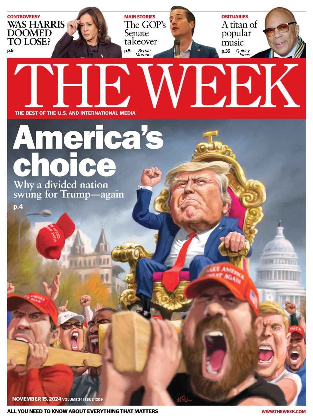 The-Week November 15, 2024 Issue Cover