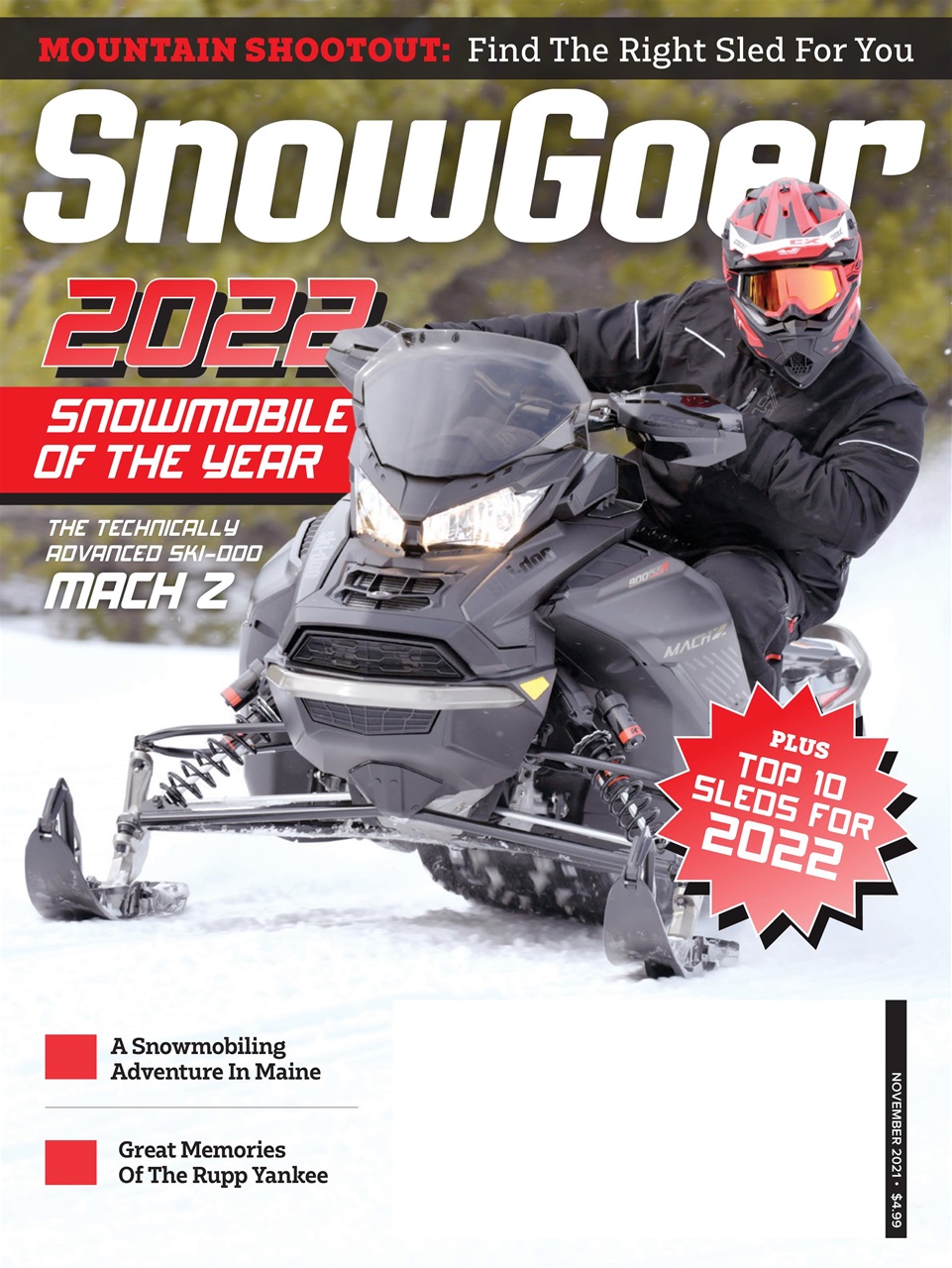 Snow-Goer November 01, 2021 Issue Cover