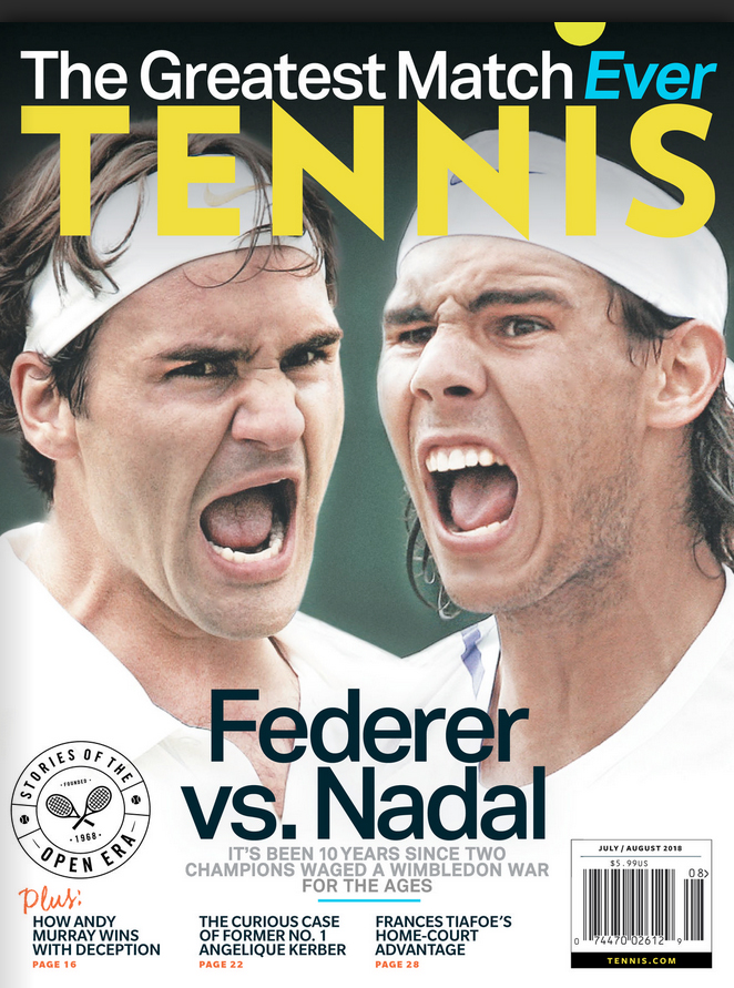 Tennis-Magazine July 01, 2018 Issue Cover