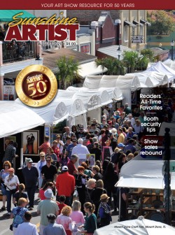 Sunshine-Artist August 01, 2021 Issue Cover