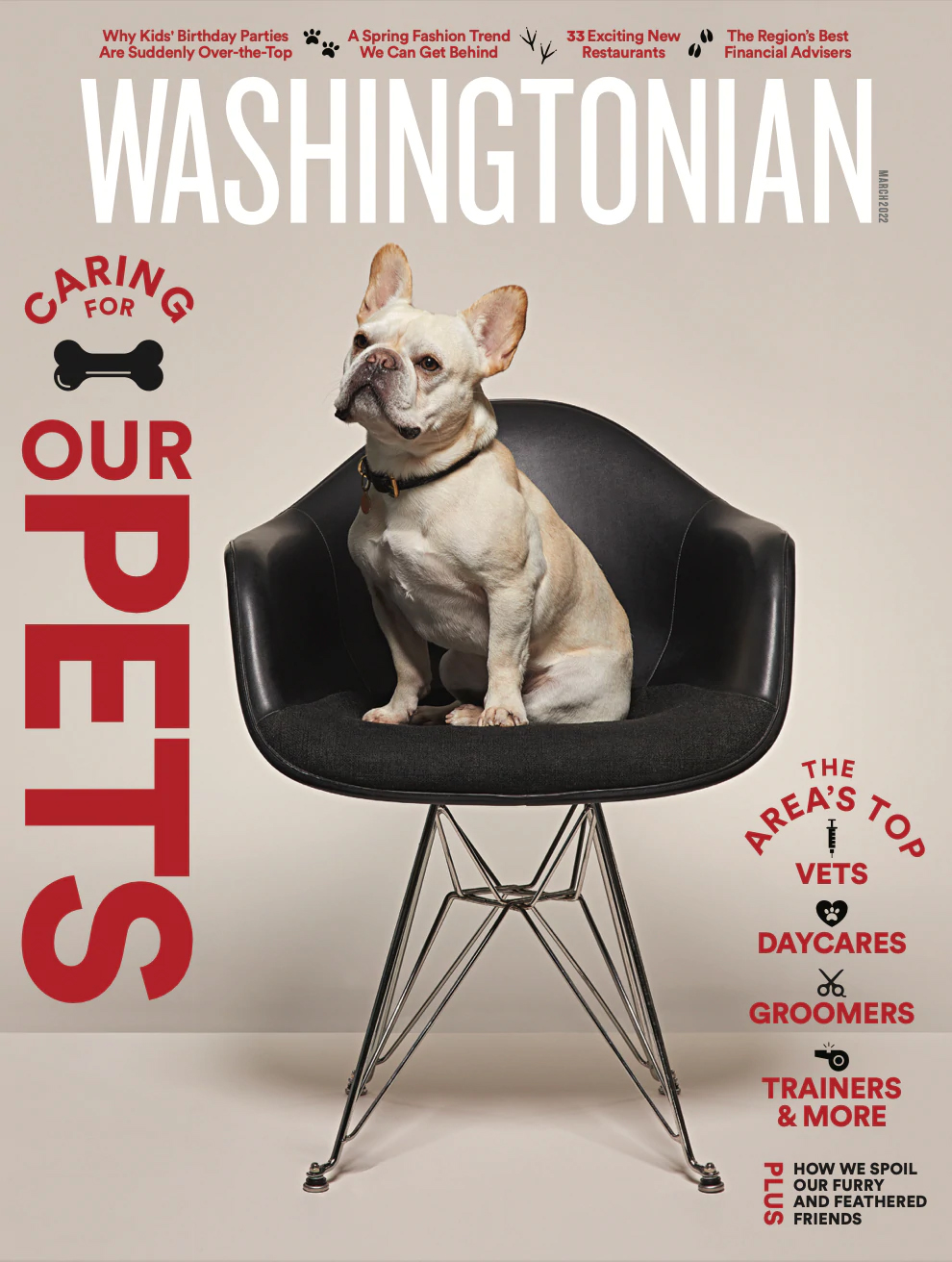 Washingtonian March 01, 2022 Issue Cover