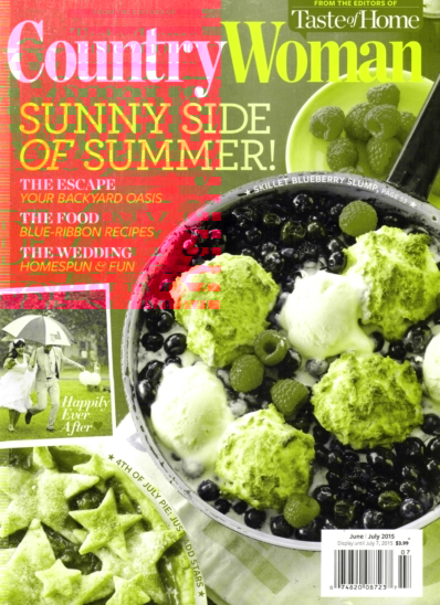 Country Woman June 01, 2015 Issue Cover
