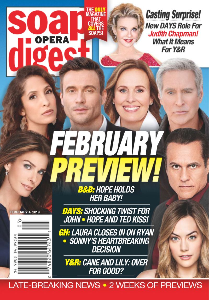 soap-opera-digest February 04, 2019 Issue Cover