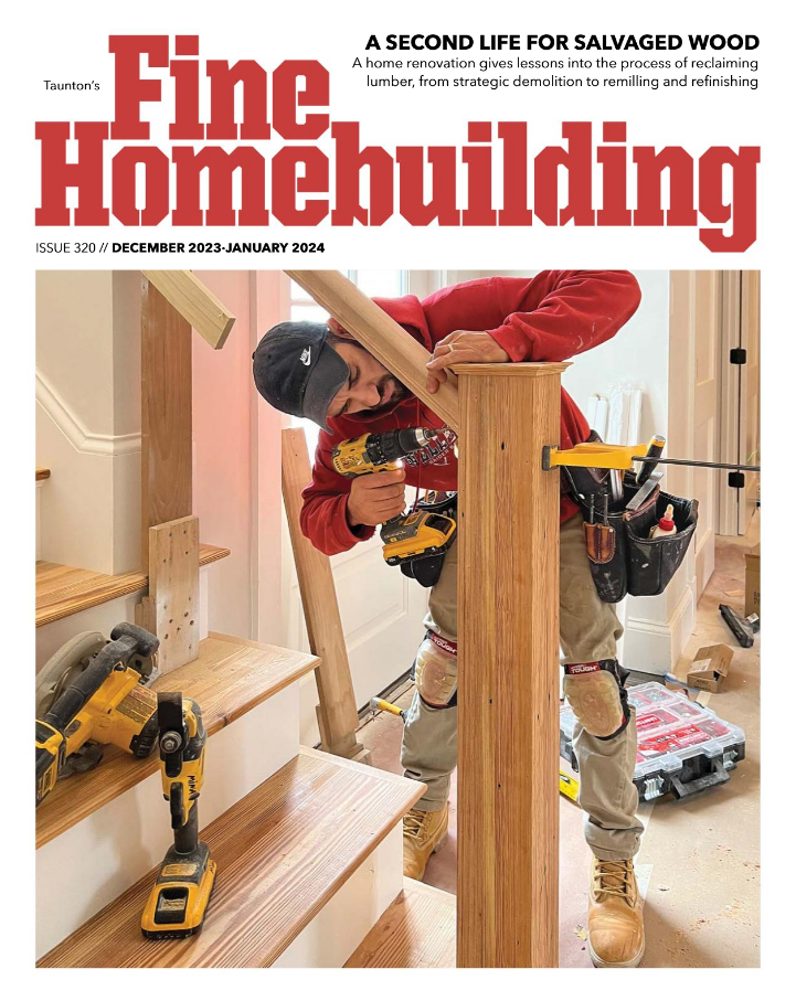 Fine-Homebuilding December 01, 2023 Issue Cover
