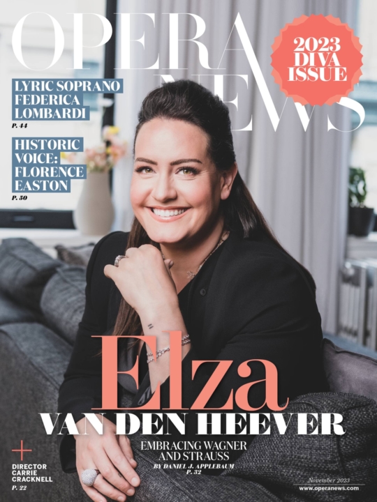 Opera News November 01, 2023 Issue Cover