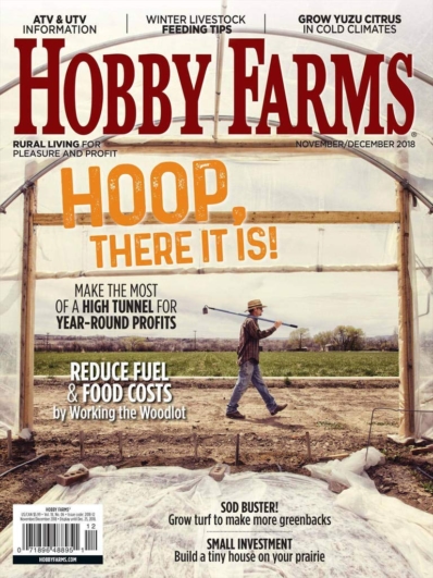 Hobby Farms November 01, 2018 Issue Cover
