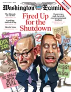 Washington Examiner October 29, 2025 Issue Cover