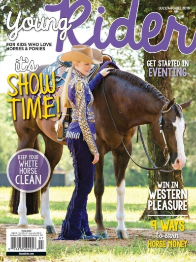 Young Rider July 01, 2018 Issue Cover