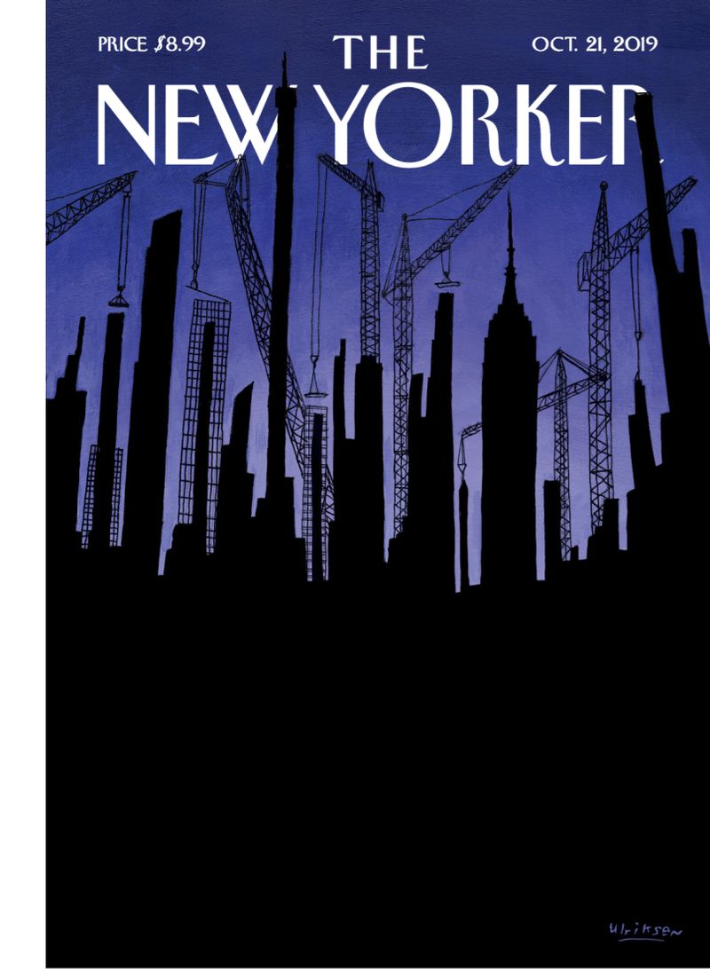The-New-Yorker October 21, 2019 Issue Cover