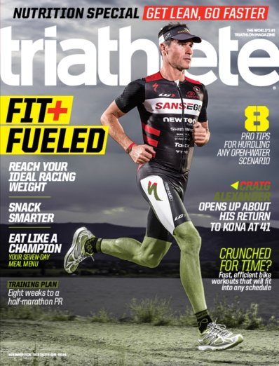 Triathlete November 01, 2014 Issue Cover