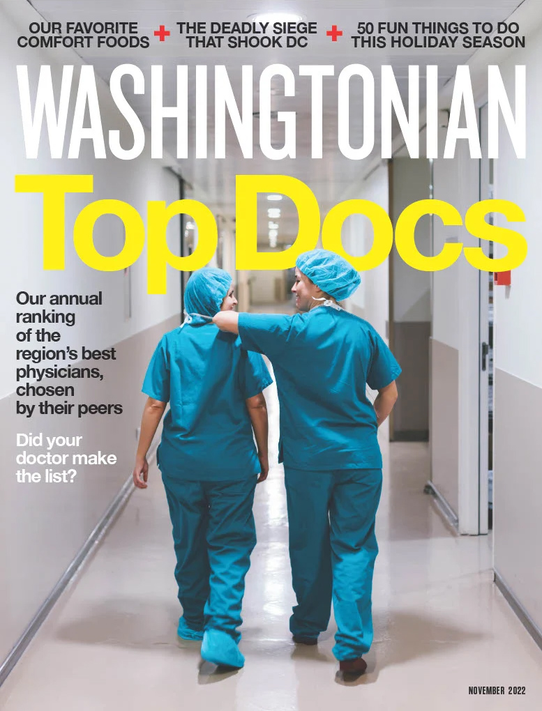 Washingtonian November 01, 2022 Issue Cover