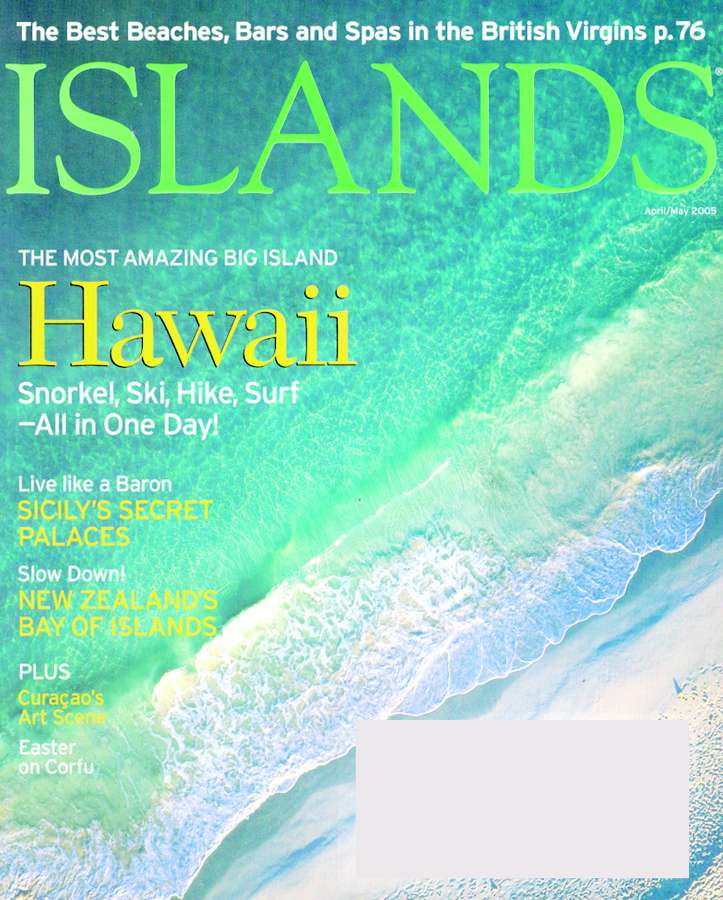 Islands April 01, 2005 Issue Cover