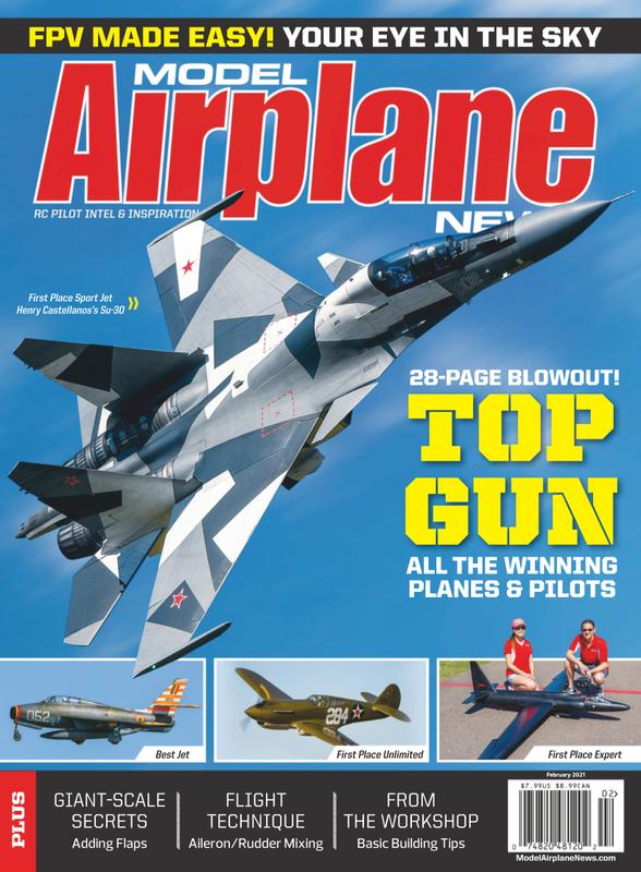 Model-Airplane-News February 01, 2021 Issue Cover