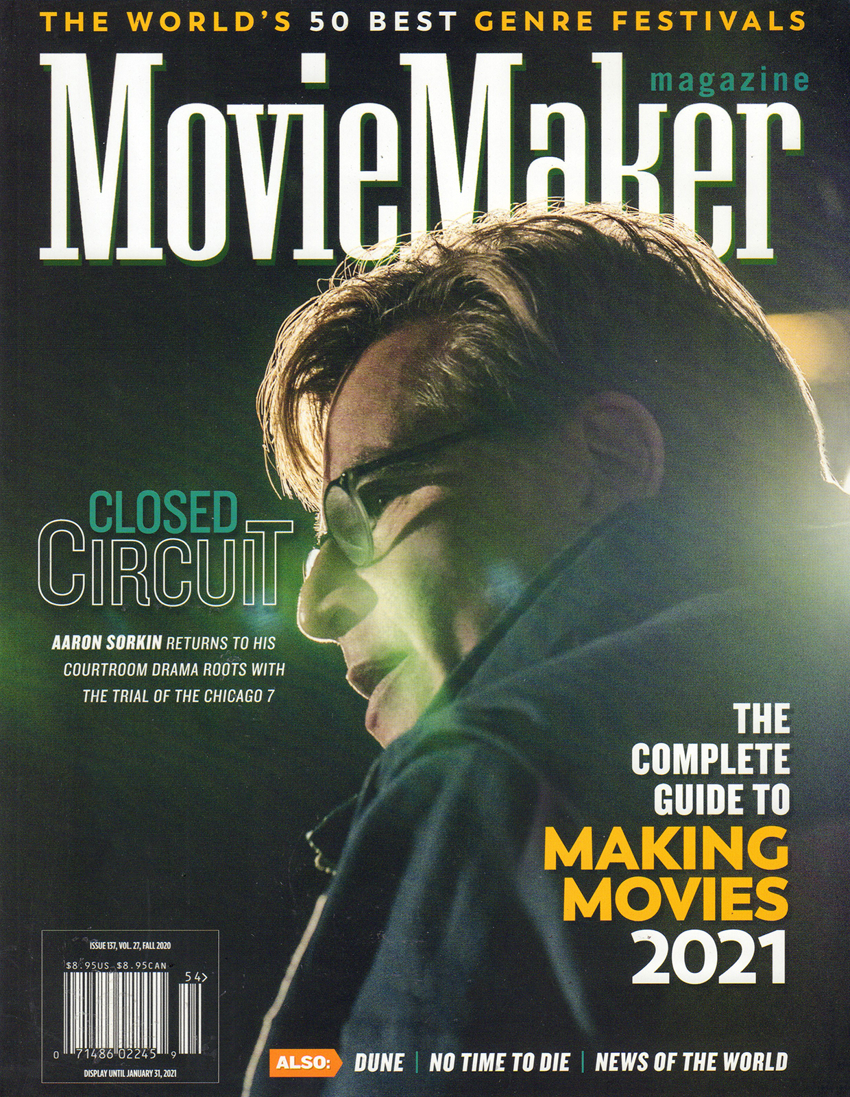 Moviemaker-Magazine September 01, 2020 Issue Cover