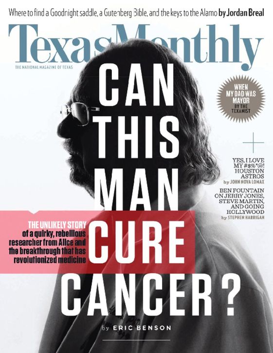 Texas-Monthly November 01, 2016 Issue Cover
