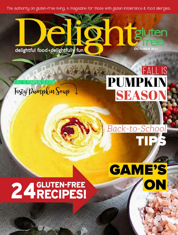 Delight-Gluten-Free October 01, 2023 Issue Cover