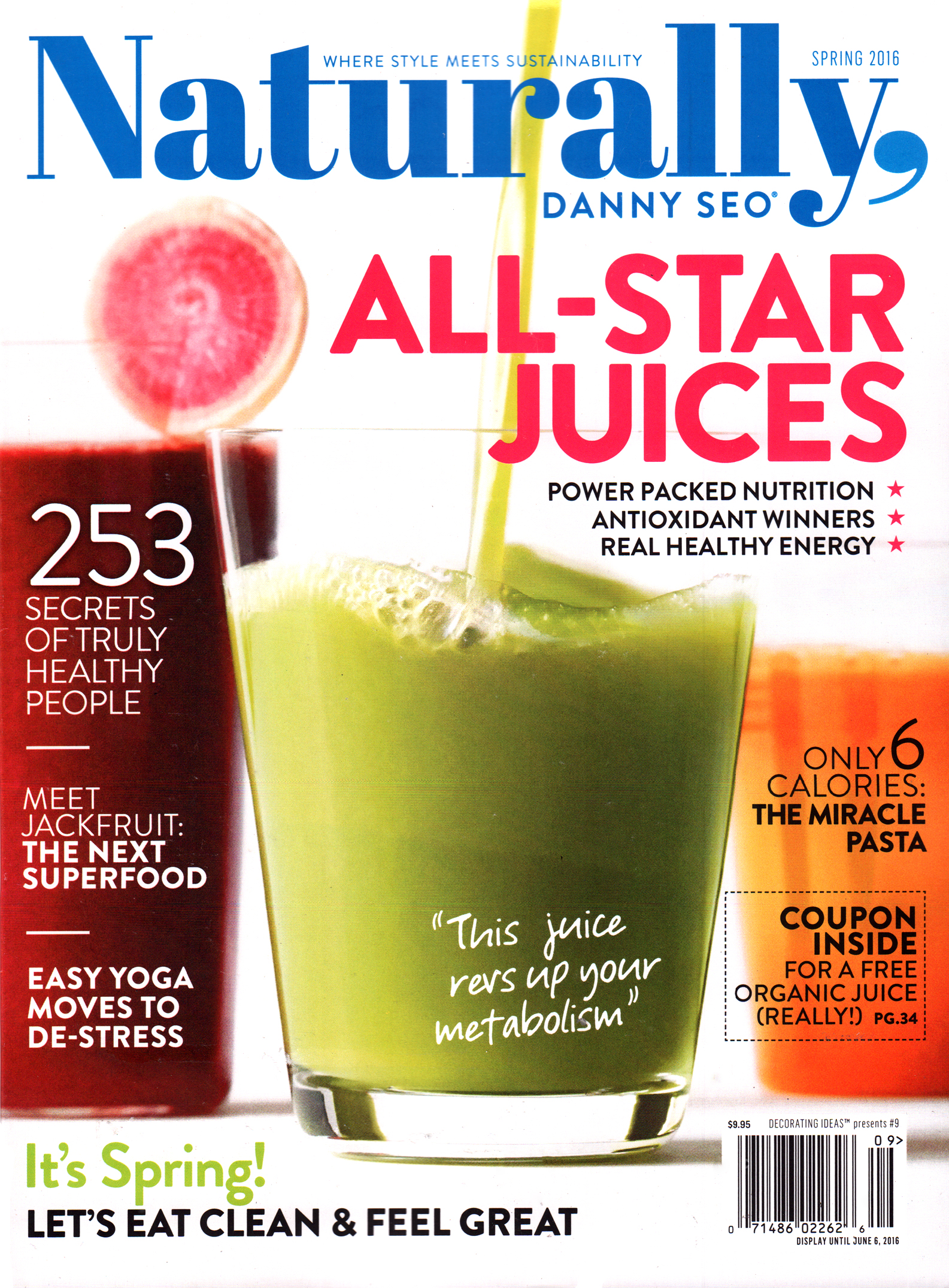 Naturally-Danny-Seo March 01, 2016 Issue Cover