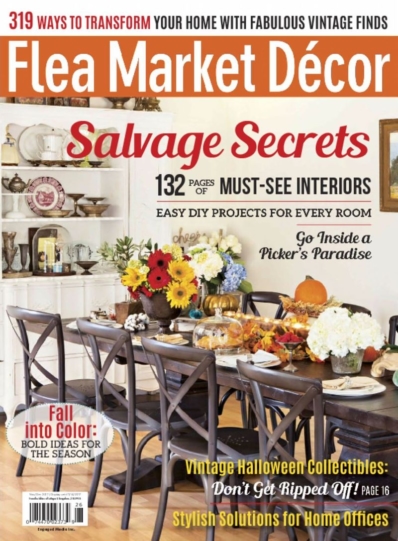 Flea Market Décor November 01, 2017 Issue Cover