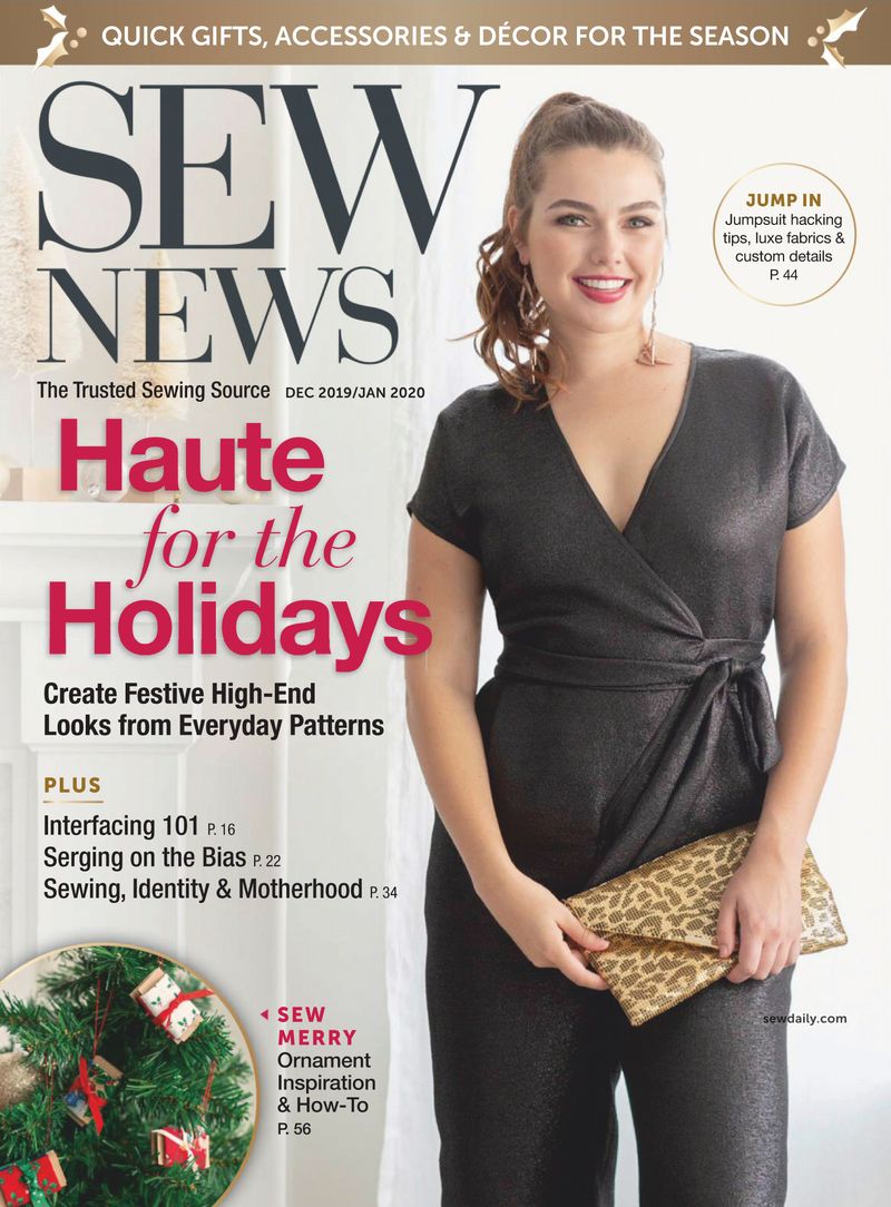 Sew-News December 01, 2019 Issue Cover